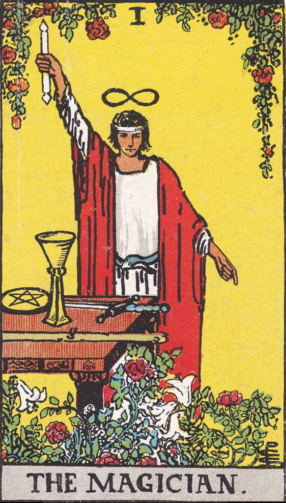 The Magician is Tarot's Manifestation Card
